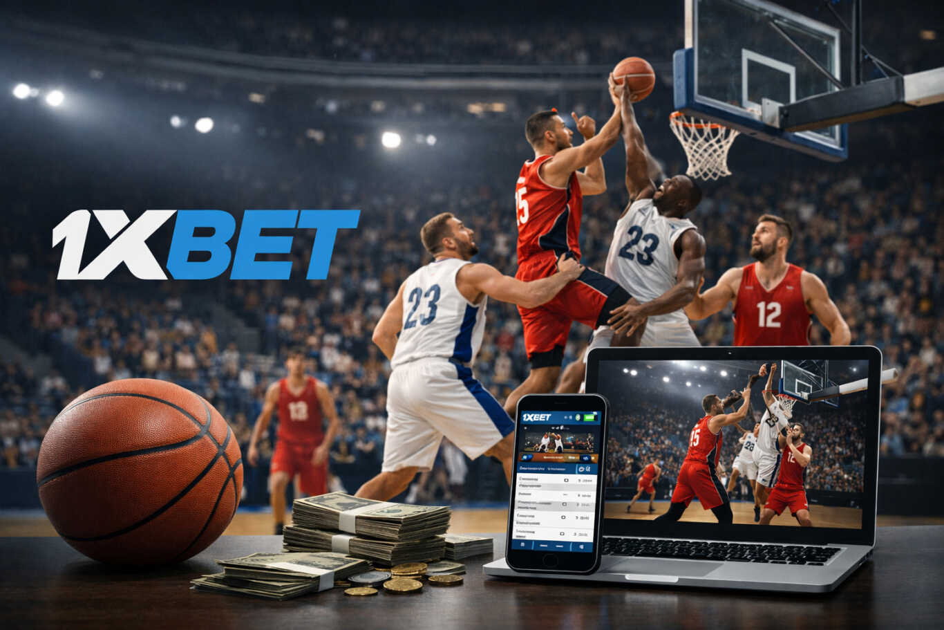 1xBet basketball betting in Philippines